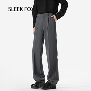 加绒加厚冬款男坠感袖口休闲长裤大码S-8XL HK04 P45加绒P50图片