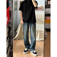 档口现货高品质弹力款美式休闲复古水洗长裤610A-1-YK0010-P53，男装休闲裤，星座610A-1