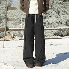 冬季新款夹棉防水防风工装棉裤XZ604-K146JR-P65控98，男装棉裤，星座604