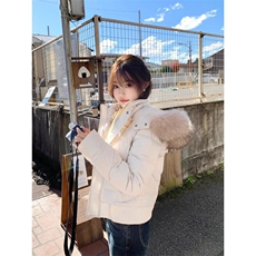 2025冬季小棉袄羽绒棉服外套女新款韩系穿搭小个子大毛领短款棉衣，男装棉衣，星座506A
