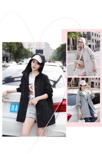 秋款风衣,女装风衣,红嘴鸥