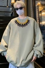 ！圆领卫衣男装港风长袖t恤男外套男WY546-特P23，男装T恤，电商B371