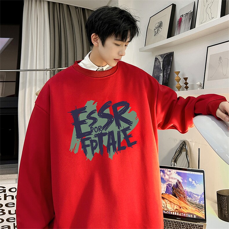 抖音得物供货可提供视频2024春季新款重磅美式卫衣DY5663,男装卫衣,电商A486