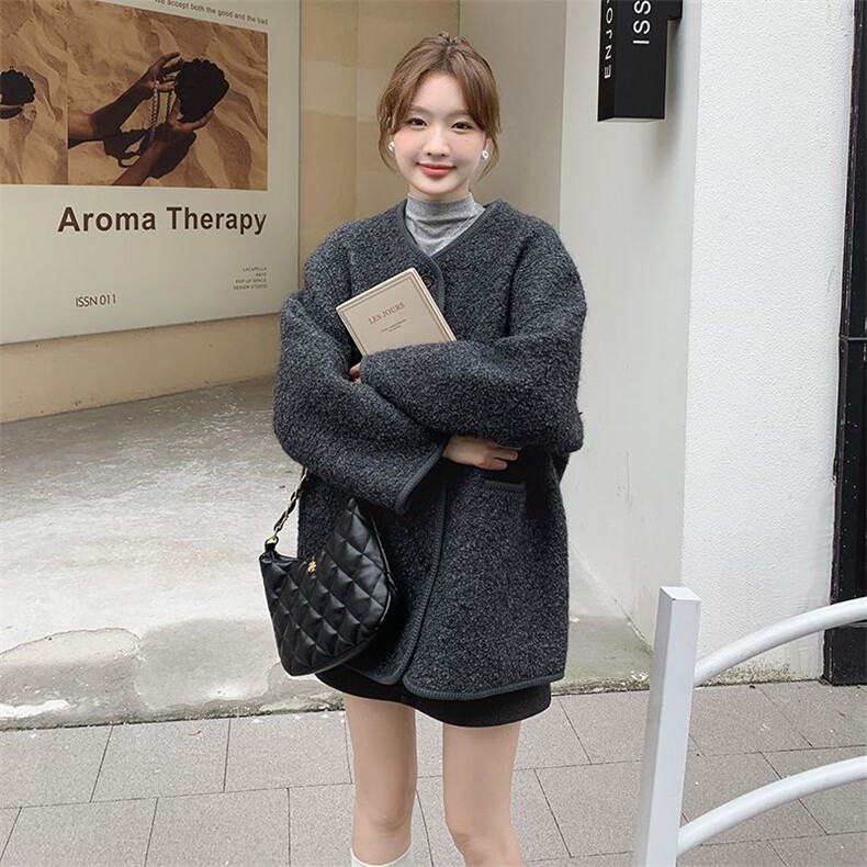 小香风气质加棉外套女棉衣2025冬季新款显瘦保暖加厚棉服,女装棉衣/棉服,浙宝108