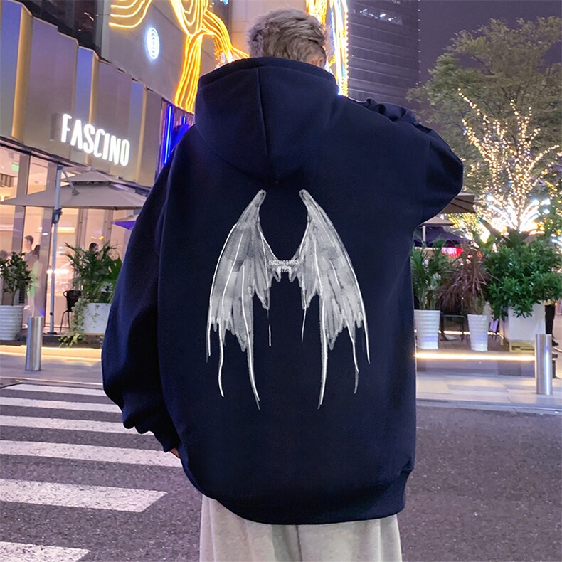 CM129重磅纯棉套头卫衣秋冬美式休闲连帽外套ins潮牌长袖上衣，女装短外套，星座304A