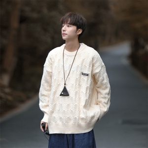 cityboy！贴标毛衣男士加厚麻花线衣男针织衫男XH05-P60图片