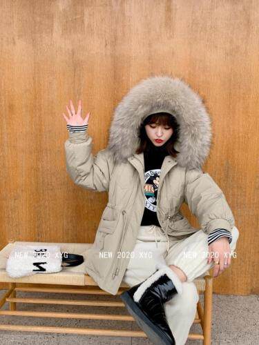 大毛领羽绒服，女装羽绒服，幸运阁