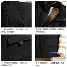MJ47202-P80棉马甲男士大码加厚棉背心男坎肩男砖墙，男装背心/马甲，电商A040A