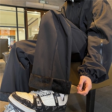 2025冬季机能防水加绒冲锋裤K23543-p45控58加绒K23543JR-p55控68，男装休闲裤，电商B315