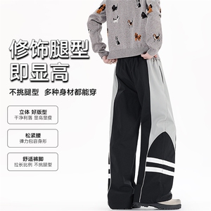 美式休闲潮牌直筒宽松cleanfit百搭工装休闲裤子K06573-P45图片