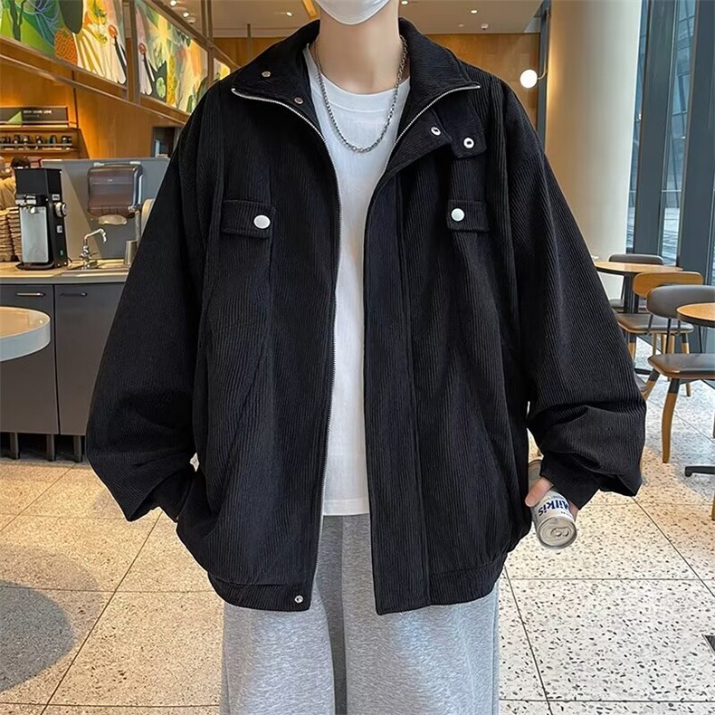 外套潮牌棒球运动衣服2024新款夹克青少春季男装百搭上衣,男装夹克,星座716-3