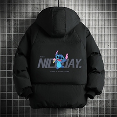 控128加绒面包服男大码羊羔毛衣男MY16173-P100，男装棉衣，电商A040A