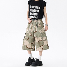 KG8719-S-2XL-P90-X138-成分：100棉-七分裤，男装休闲裤，电商A310
