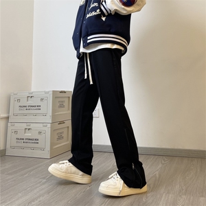 04马吉拉vibe西裤男垂感痞帅休闲直筒拉链西裤XZ211-1-K2303-P50图片