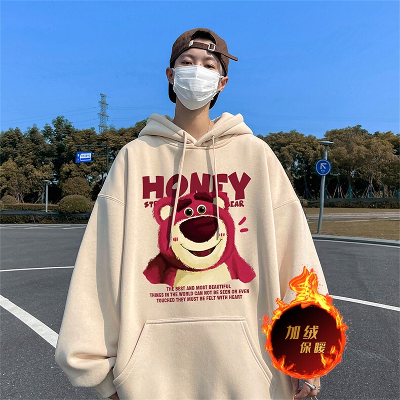 500克重磅秋冬美式加绒加厚卫衣外套DL155常规特P35绒特P40,男装卫衣,电商A486