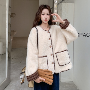 新品有货！温柔风毛毛外套2C213-913-P185-K268图片