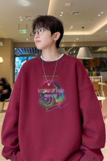 ！圆领卫衣男装港风长袖T恤男外套男WY243-特P23，男装T恤，电商B367