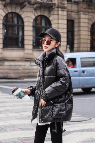 高品质羽绒服标90绒，女装羽绒服，静魅