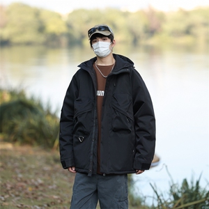 冬季户外冲锋衣高阶机能三防连帽登山服情侣工装棉衣2353R-P88图片