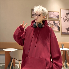 抖音供货2025春款美式华棉连帽卫衣A158-WY23-常规P38加绒P43，男装卫衣，电商A158