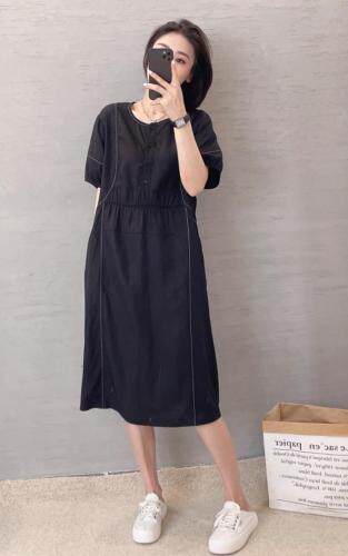 夏季连衣裙，女装连衣裙，曼希野