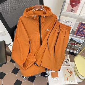 两件套防晒衣外套男女户外运动机能风长袖皮肤衣套装W6538-P69图片
