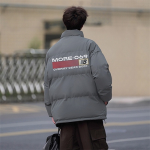 已注册港风抖音直播得物品质宽松面包服棉衣外套M1139P65图片