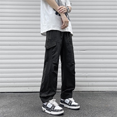 聚酯纤维YK86006-P32秋季长裤青春流行男装休闲裤冲锋裤，男装休闲裤，电商A086-1