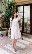 重工订珠连衣裙，女装连衣裙，天使公主