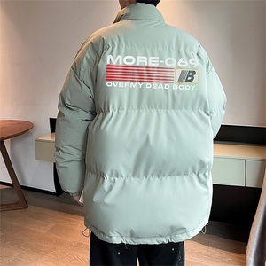 已注册港风直播抖音高品质宽松男羽绒棉面包服棉衣外套M1039P85图片