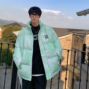 港风星空情侣装男装棉衣宽松棉服冬装加厚外套MY265-P110控148图片