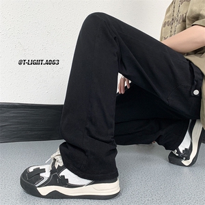 秋季美式ins高街hiphop大众休闲长裤货号K736P55图片