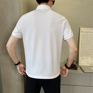 夏季新款男士短袖T恤时尚百搭休闲上衣潮牌半袖Polo衫PL9003-P63图片