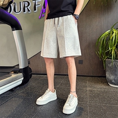 夏季男士灰色短裤男款宽松休闲五分裤潮牌男生裤子6821-P48，男装牛仔裤，电商C208