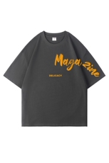 DX152P30港风情侣短袖青少年学生百搭休闲潮流宽松T恤男纯棉，男装T恤，星座1204