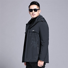 B2126钱塘2020-3精品90白鸭绒连帽继续男装羽绒服P235，男装羽绒服，钱塘207-3