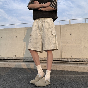夏季新款直筒休闲工装短裤户外运动五分裤男运动短裤图片