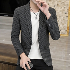 XZ8596P85新款男士西服小西装韩版时尚格子休闲西服外套西装男，男装西服，星座510A-2