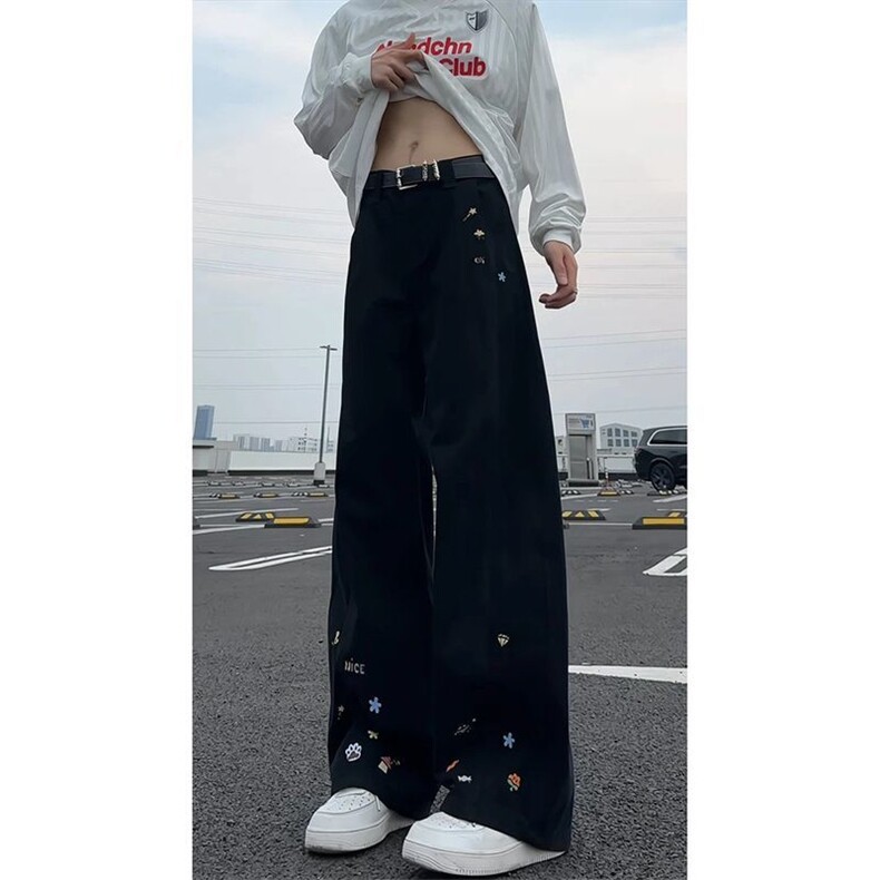1506A/G6620/P50港风潮男夏季新款2026个性字母牛仔裤,男装牛仔裤,星座1506A