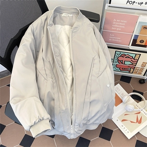 新款冬季棉服棉衣男生休闲潮牌帅气外套M0172-P100图片