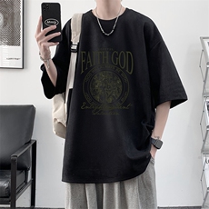 麂皮绒短袖t恤男大码半袖男JD82388-P25，男装T恤，电商A040