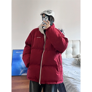 冬季新款港风潮牌男女立领保暖棉服面包服 XZ213-7366-P108控128图片