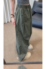 网图慎用秋季宽松美式工装裤新款百搭弯刀休闲裤310A-6131-P35，男装工装外套，四季星座310A