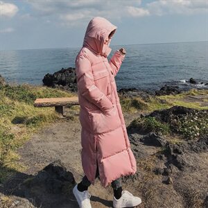 棉衣/棉服连帽拉链2020年冬季长袖中长款时尚常规保暖舒适图片