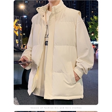 外贸羽绒棉马甲情侣秋冬新款韩版短款休闲宽松背心外套面包服，男装背心/马甲，星座1013
