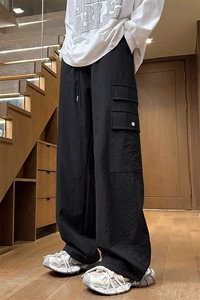 现货足 2026秋冬新款工装男阔腿休闲长裤X416b-1-KL909-特P38控68图片