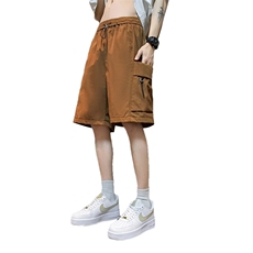 主推夏季工装短裤男宽松工装裤直筒情五分裤A436-6201-P35，男装牛仔裤，电商A436