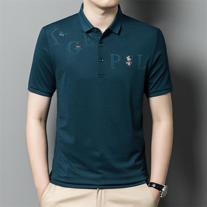 POLO衫男士短袖t恤翻领夏季新款潮牌休闲商务男装上衣BLQ718-P52图片