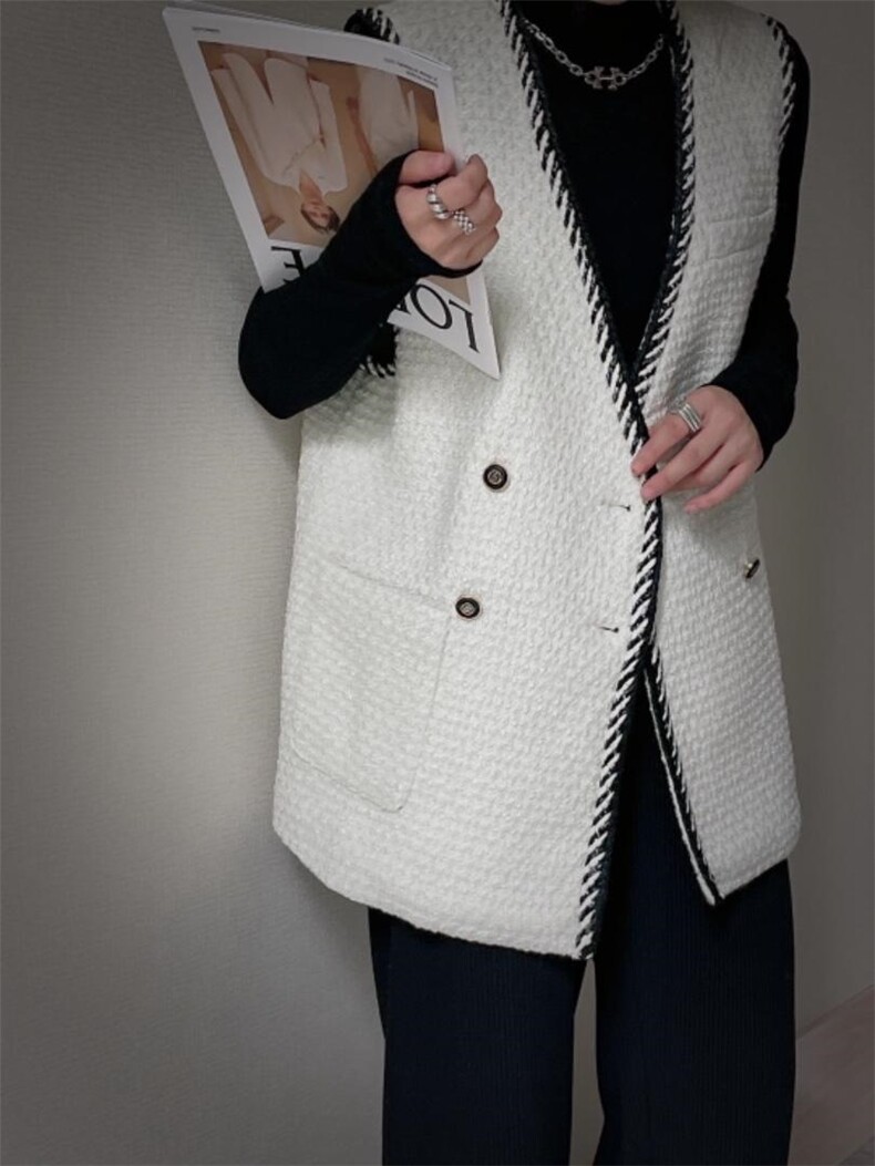 香风马甲，女装马甲，麦缇诺