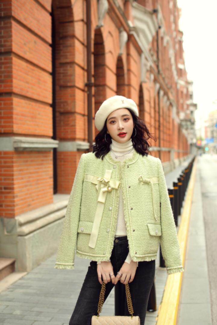 90绒小香风羽绒服，女装羽绒服，卡西姆